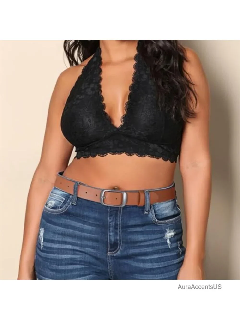 2 Pack Women Plus Size Leather Belts with Pin Buckle for Jeans Pants Dress